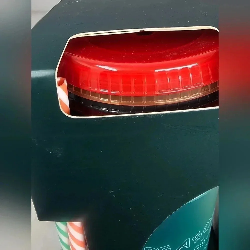 LMTD EDITION HOLIDAY 2019 STARBUCKS Reusable Cold Cups with Lids & Straws 5 Pack
